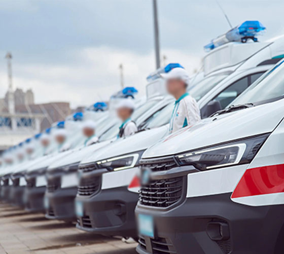 崇信县服务车队展示